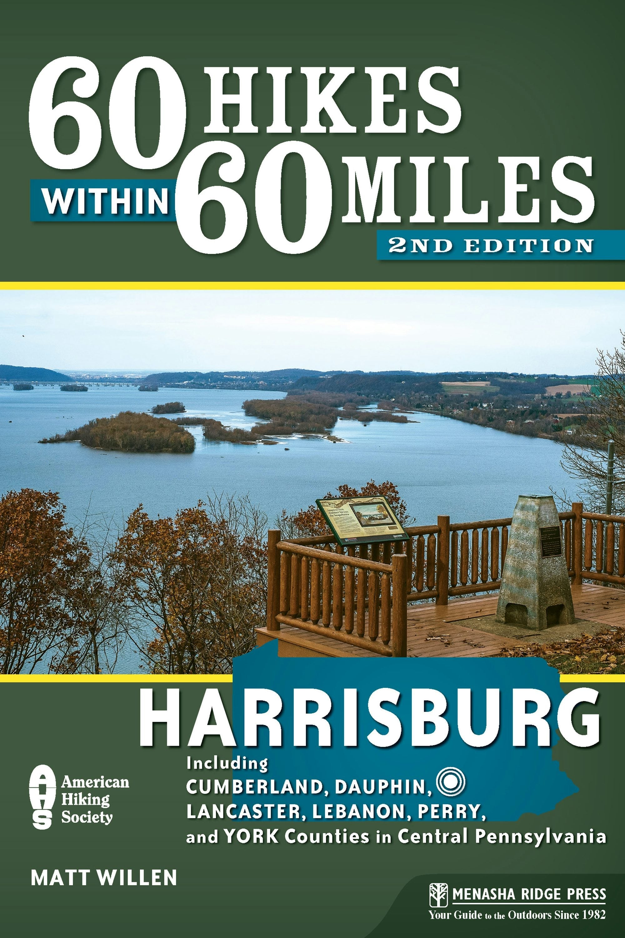 Book cover image for 60 Hikes Within 60 Miles: Harrisburg ISBN: 9781634041638
